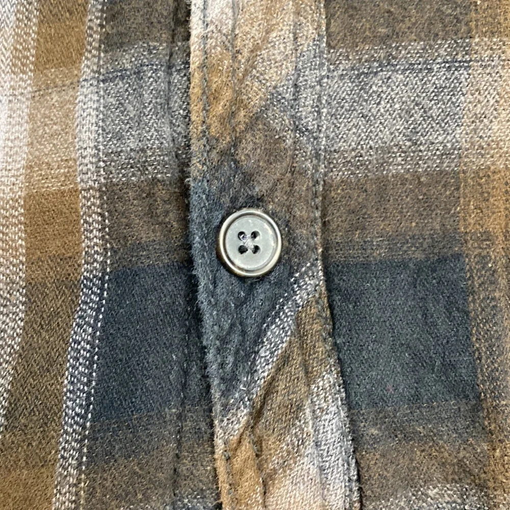 Boston‎ Traders Sherpa Plaid Flannel Shacket Shirt Jacket Grunge Casual Lined